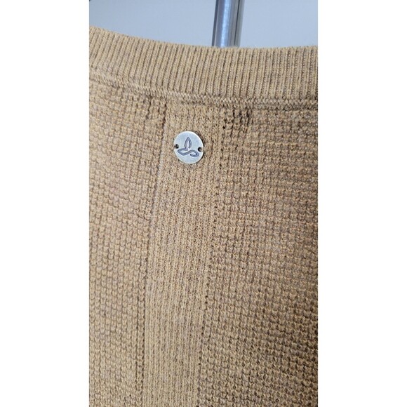 prAna Milani V-Neck Sweater Women’s M 60% Organic Cotton / 30% Nylon / 10% Merin - Picture 3 of 7